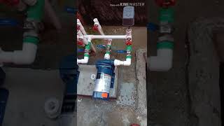 PENTAIR STARITE MOTOR PUMP installation with presure tank [upl. by Jerold]