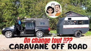 CARAVANE TOUR  Présentation de la DECAMP Trekking X3 Caravane OFF ROAD  FamilyRoss [upl. by Aiykan761]