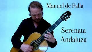 Manuel de Falla  Serenata Andaluza arranged for guitar by Alan Mearns guitar  Zebulon Turrentine [upl. by Aremahs]