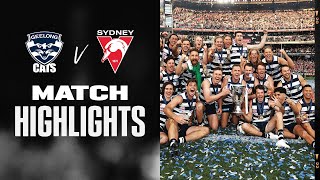 Geelong Cats v Sydney Swans Highlights  2022 Toyota AFL Grand Final  AFL [upl. by Leanne]