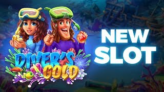 Divers Gold  A New Slots Game [upl. by Birchard]