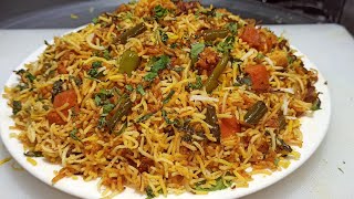 Restaurant Style Vegetable Biryani Easy Recipe  वेज दम बिरयानी  Veg Biryani  Chef Ashok [upl. by Evan]