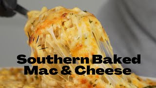 How To Make Baked Mac amp Cheese Recipe  OneStopChop [upl. by Henebry]