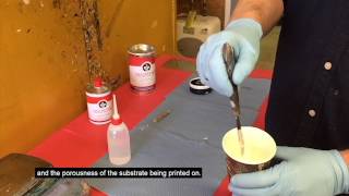 Pad Printing Ink Mix  Instructional Video [upl. by Kreitman683]