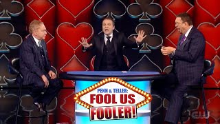 Penn amp Teller Fool Us  Fooled by French Magician Boris Wild  Impossible Card Trick  Season 7 [upl. by Yanrahc]