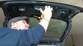 VW Golf MK6 Boot Lid Latch Replacement [upl. by Adim]