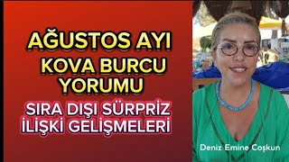 AĞUSTOS AYI KOVA BURCU YORUMLARI MERKÜR RETROSU İLİŞKİLERİ ETKİLİYOR [upl. by Atiral]