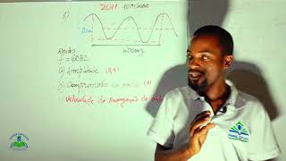 Exames Nacionais 10 Classe Entenda como resolver Exercícios sobre oscilações de Ondas Mecânicas [upl. by Shwalb439]