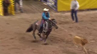 East Texas cowboys perform in NFR round 9 [upl. by Hartman136]