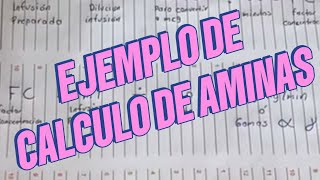 Ejemplos de Cálculo de aminas [upl. by Huba]