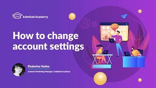 How to change account settings on Admitad [upl. by Walker]