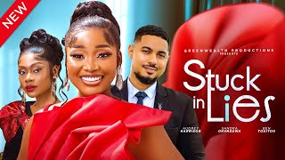 STUCK IN LIES  FULL LATEST NIGERIAN MOVIE 2024 SANDRA OKUNZUWA BEN TOUITOU AUDREY HARRISON [upl. by Ahsilet]