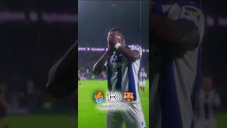 Barca vs Real Sociedad barcelonafc barcelona viscabarca🔴🔵 laliga realsociedadbarça [upl. by Nina]