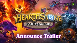 Hearthstone Battlegrounds Announce Trailer [upl. by Nhguavoj]