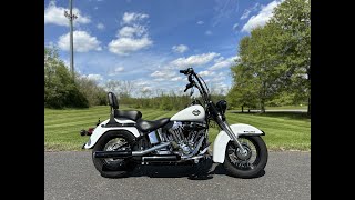 2015 HarleyDavidson Heritage Softail Classic FLSTC 103quot 1Owner Only 6k Miles w Upgrades 10995 [upl. by Airehtfele]