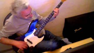 Santana Carlos  Primavera Bass Cover [upl. by Ellehsim]