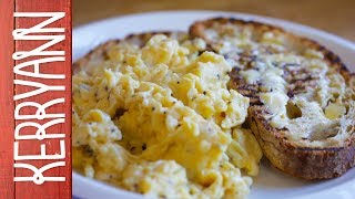 Simple Scrambled Eggs Recipe  Kerryann Dunlop [upl. by Tihom]