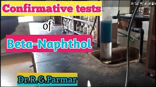 Tests for Betanaphthol  Qualitative Analysis [upl. by Leventhal630]