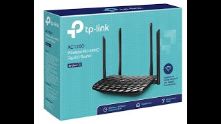 Router wireless TP Link Archer C6 AC1200 Gigabit [upl. by Emolas551]