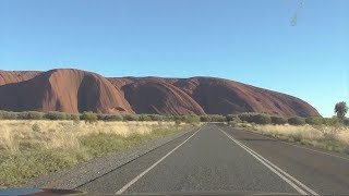 Drive around Uluru Ayers Rock from Talinguru Nyakunytjaku to Mala Carpark [upl. by Peltz]