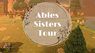 Able Sisters complete mini tour Animal Crossing New Horizons [upl. by Hgielime149]