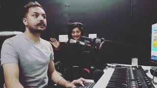 Do gallan  Garry sandhu sing by Mahi in studio [upl. by Schaaff334]