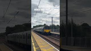 150109 and 158261 through Chester Le Street train trainspotteruk railway [upl. by Onaled]