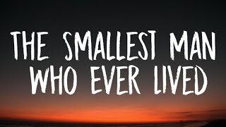 Taylor Swift  The Smallest Man Who Ever Lived Lyrics [upl. by Annaynek514]