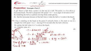 FMSP Revision Video Edexcel M2  Projectiles [upl. by Yecak]