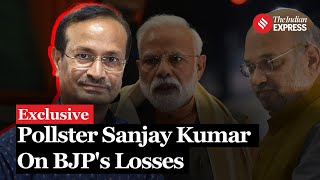 Election Analysis Top Pollster Sanjay Kumars Analysis on why BJP may suffer losses this elections [upl. by Sucramal438]