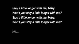 stay a little longer lyrics halfgirl friend [upl. by Nangatrad]