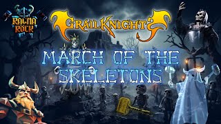 💀 March of the Skeletons Grailknights  Levels 6 amp 8 Lego Edition Ragnarock VR Brickfilm [upl. by Dnalyk]