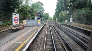 London Underground Full journey Rayners Lane to Cockfosters Piccadilly Line [upl. by Luap]