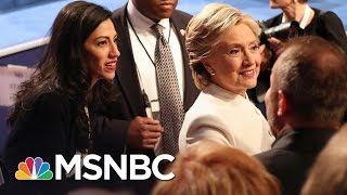 The Future Of Huma Abedin And Hillary Clintons Relationship  MSNBC [upl. by Yajiv]