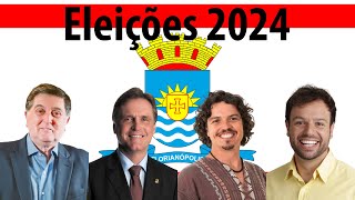 Suposição Eleitoral  Eleições 2024  Cidade de Florianópolis [upl. by Ganny]