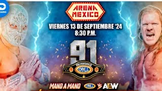 CMLL 91 ANIVERSARIO EN VIVO [upl. by Rosalinda608]