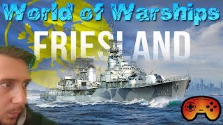 Friesland Review und Gewinnspiel in World of Warships auf DeutschGerman [upl. by Sergo]