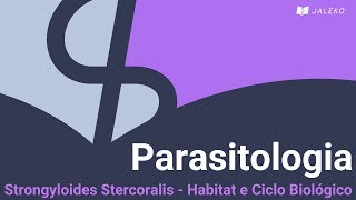 Parasitologia Strongyloides Stercoralis  Habitat e Ciclo Biológico [upl. by Leahcar]