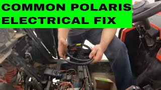 Polaris SXSUTV Common Electrical Fix [upl. by Eikcid288]