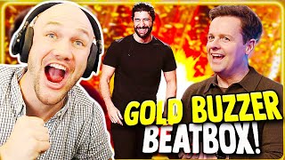 BEATBOXING pro gets Ant amp Decs GOLDEN BUZZER  Auditions  BGT 2023 BEATBOX REACTION 🤯 [upl. by Brey]