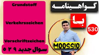 سوال جديد ٥٢٩ گواهینامه آلمانی  ۲۰۲۴  به فارسی  Führerschein Fragebogen 🇩🇪 [upl. by Carbone]