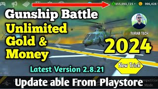 Gunship Battle 2821 Unlimited Gold  dollars  Latest Updatable From Playstore  2024 [upl. by Einolem734]