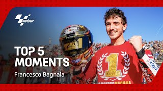 Francesco Bagnaia 🥇  Top 5 Moments of 2022 [upl. by Fortna714]