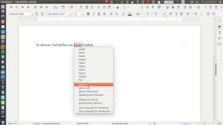 Idea LibreOffice SpellCheck Submit Word To Shared Dictionary [upl. by At]