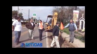 DAN INICIO CON LA OBRA DEL COLECTOR PLUVIAL EN TETELES DE ÁVILA CASTILLO [upl. by Brout]