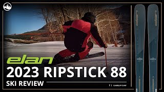 2023 Elan Ripstick 88 Ski Review with SkiEssentialscom [upl. by Folly]