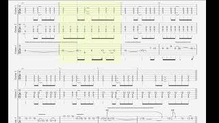 Avenged Sevenfold  Clairvoyant Disease  Guitar Tab [upl. by Einoj64]