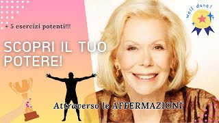 AUTOSTIMA  affermazioni POSITIVE super POTENTI🚀 per migliorare la FIDUCIA in se stessi  Louise Hay [upl. by Fortunna]