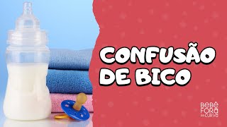 Meu bebê está confundindo os bicos o que fazer [upl. by Mattias]