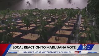 Indiana lawmakers react to Ohio legalizing marijuana [upl. by Attenaz]